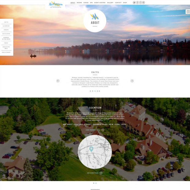 Website - Skaneateles About page